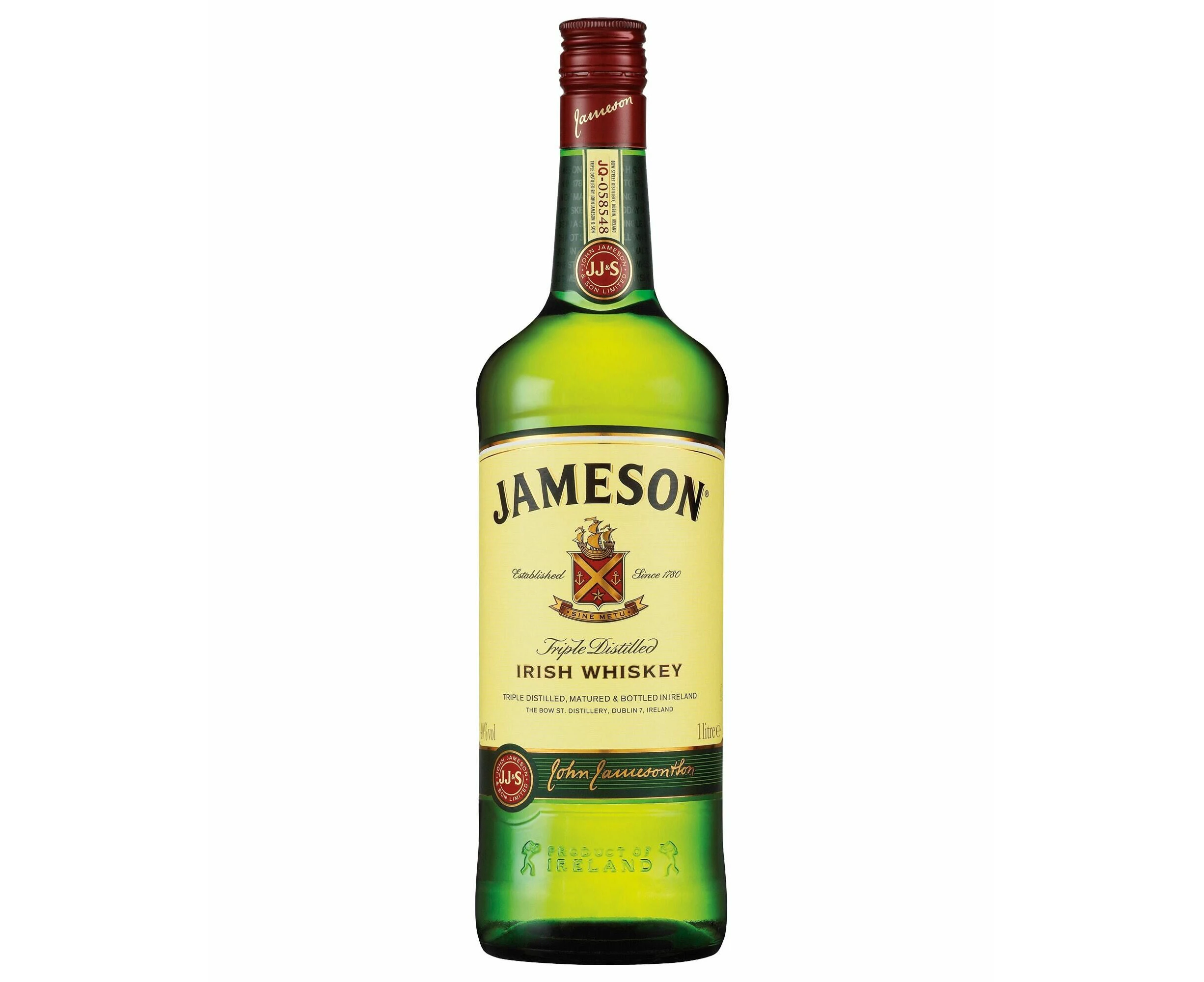 Jameson Irish Whiskey 1L - 1 litre