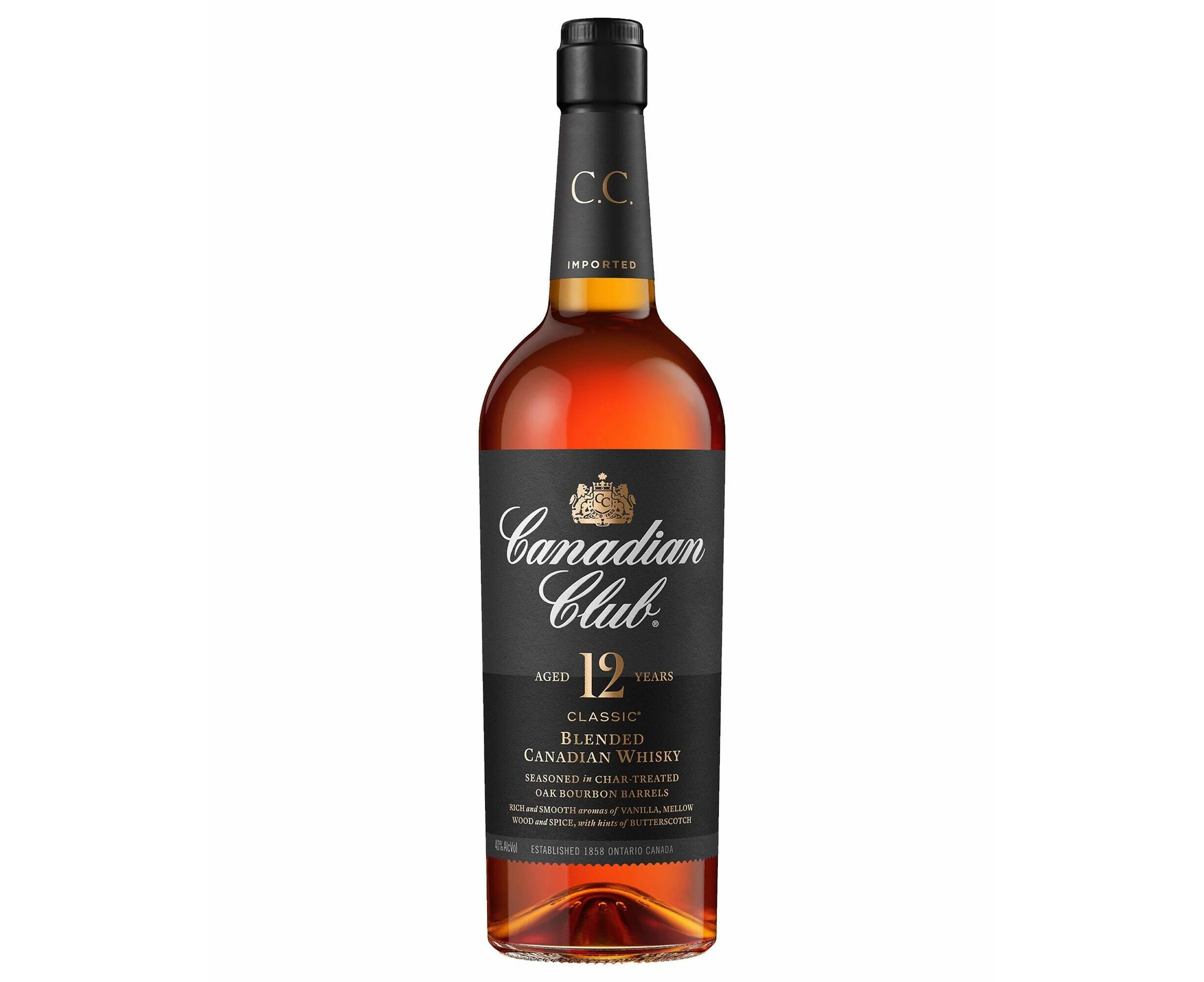 Canadian Club Classic 12 Year Old Whisky 700ml