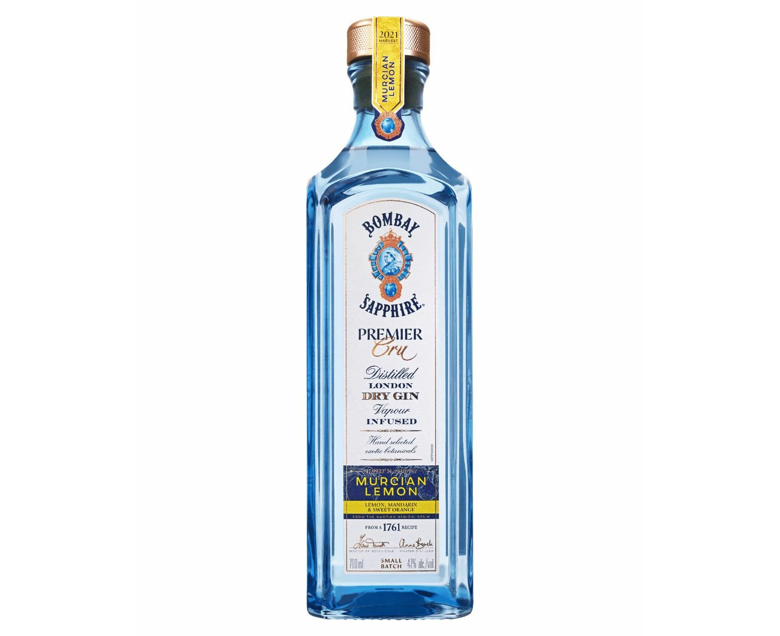 Bombay Saphire Premier Cru Murcian Lemon Gin 700ml