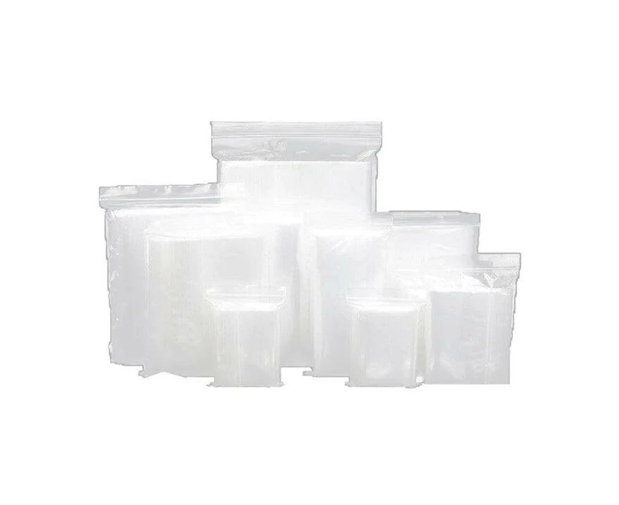 Ziplock Bags 100PCS 20Sizes Plastic Clear