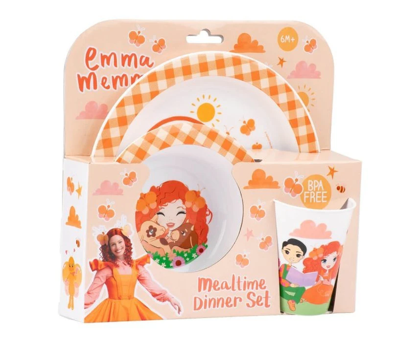 Emma Memma Mealtime Dinner Set 3pc