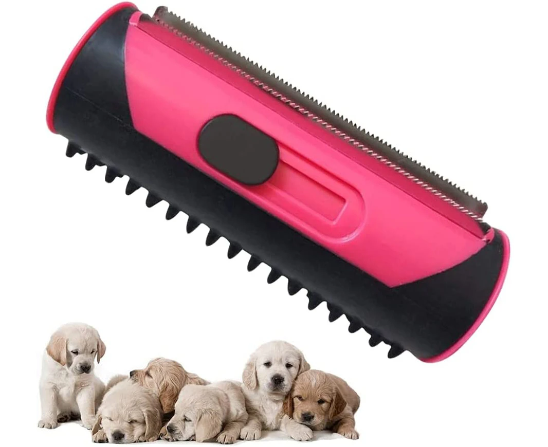 Pet Grooming Brush, Hair Removal Comb Picks Up Pet Hair,3 In 1 Dog Hair Brush for Dog, Cat, Clothes, Cushion, Sofa, Car, Bed