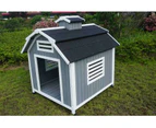 Extra Large The Barn Wooden Dog Kennel