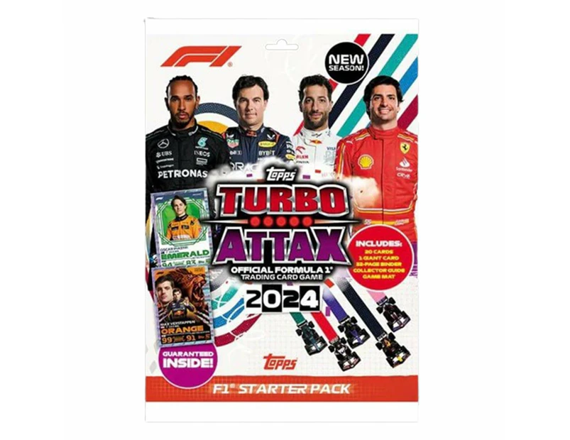 TURBO ATTAX Formula 1 2024 Starter Pack