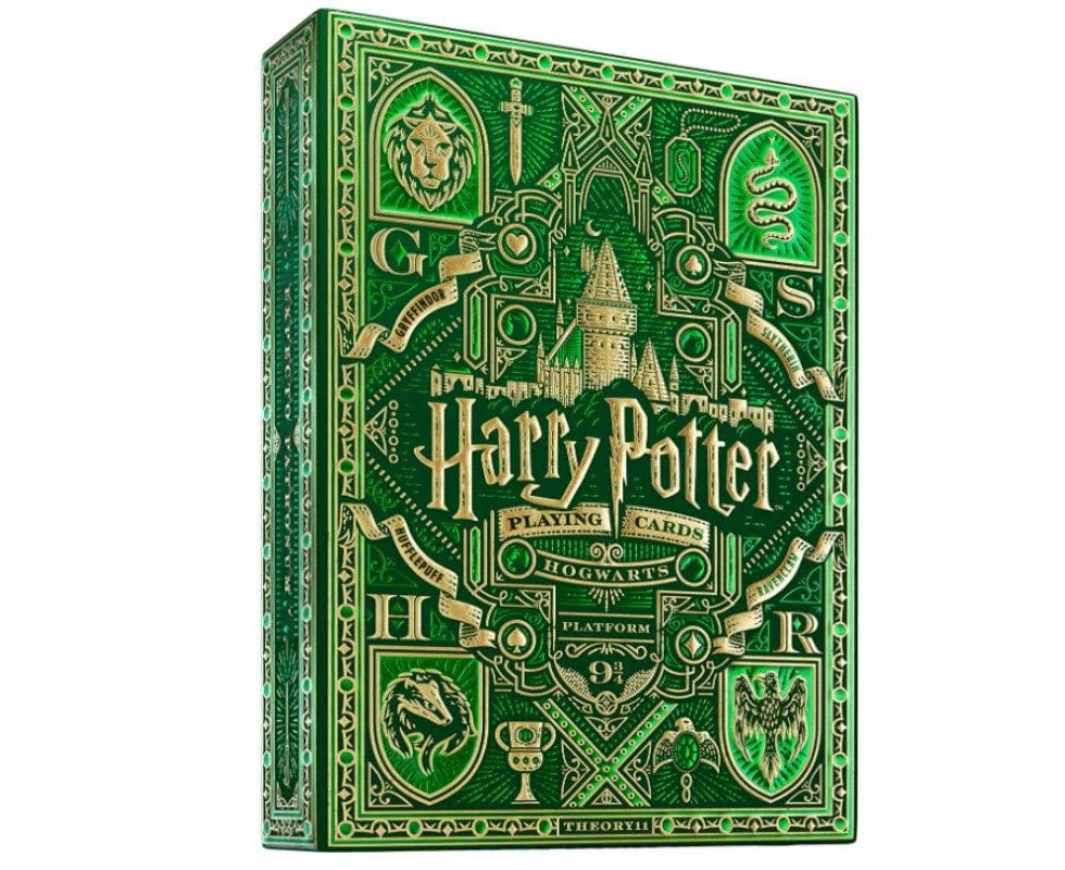 Playing Cards - Theory11 Harry Potter - Green (Slytherin) (Single)