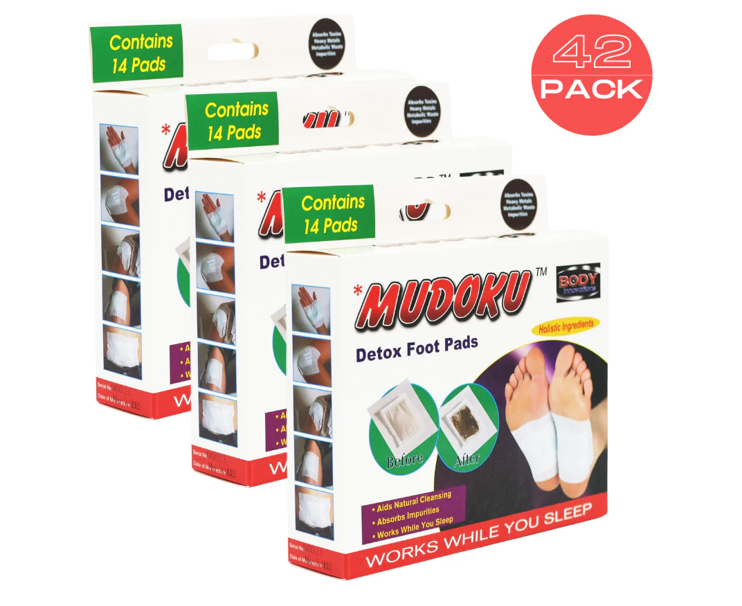 Mudoku Detox Foot Patches - 42 Pack