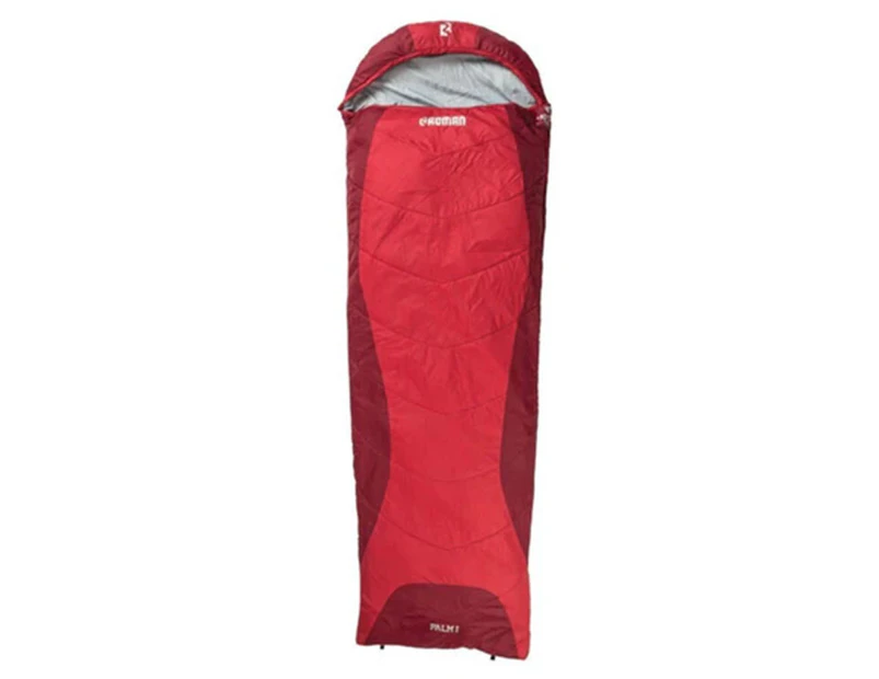 Roman Palm I Single Sleeping Bag - Fiery Red