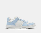 Tommy Jeans Women's Skate Mat Mix Low Top Sneakers - Breezy Blue