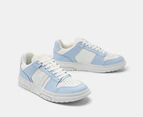 Tommy Jeans Women's Skate Mat Mix Low Top Sneakers - Breezy Blue