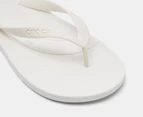 Crocs Unisex Flip Flops - White