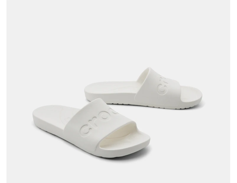 Crocs Essential Unisex Slides - White