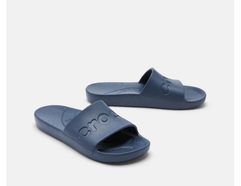 Crocs Essential Unisex Slides - Navy