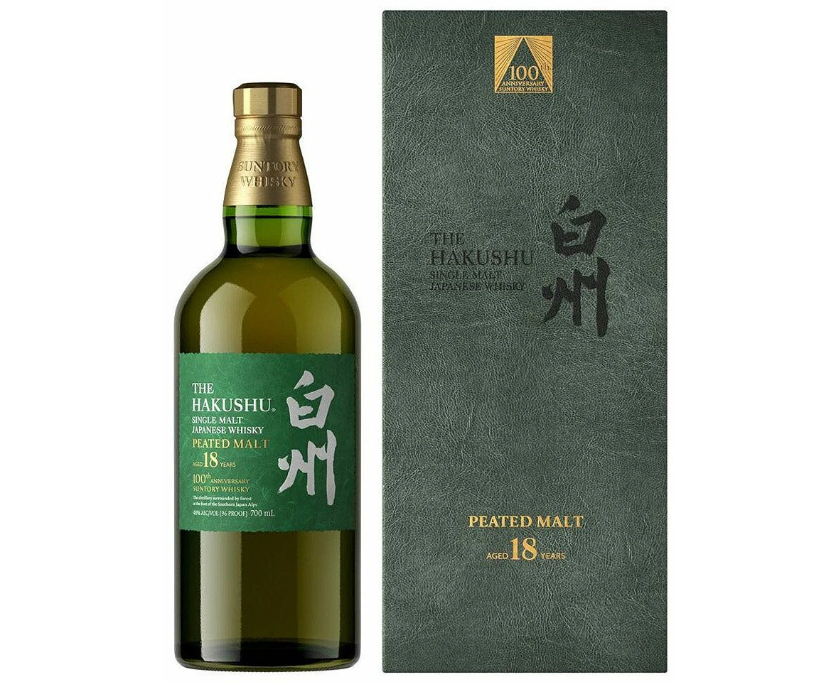 Hakushu 18Yo Peated 100th Anniversary Whiskey 700ml