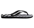 Havaianas Men's Top Distorted Thongs - Black/White Check