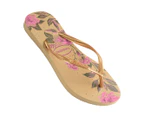 Havaianas Women's Slim Thongs - Organic Golden