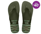 Havaianas Men's Top Thongs - Basic Green