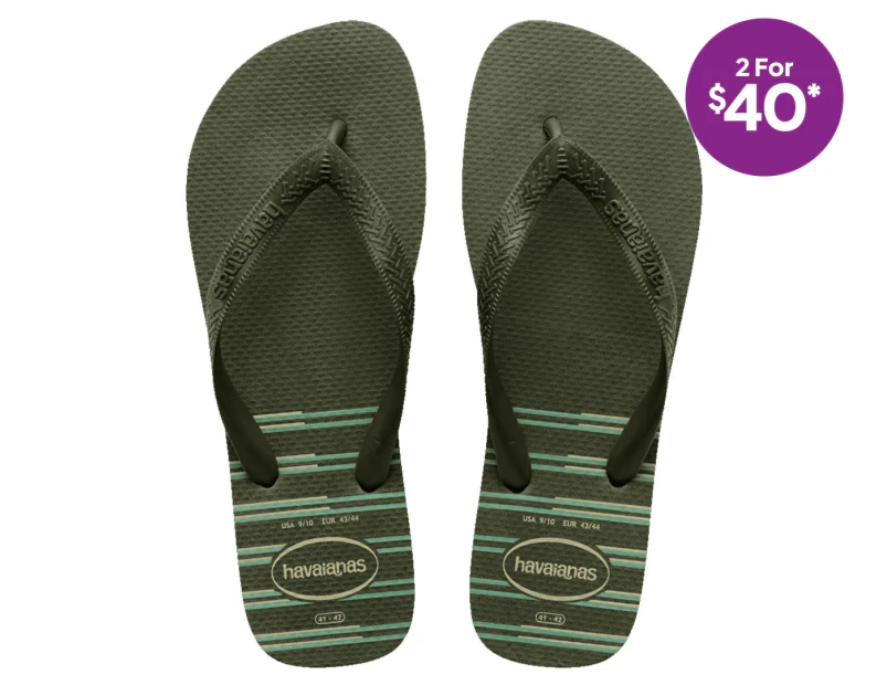 Havaianas Men's Top Thongs - Basic Green