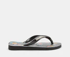 Havaianas Kids' Top Print Luwow Thongs - Black