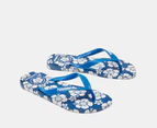 Havaianas Women's X Em Holiday Thongs - Hawaiian Blue/Star White