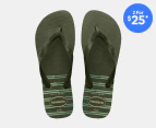 Havaianas Men's Top Thongs - Basic Green