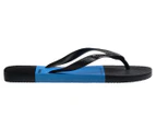 Havaianas Men's Top Block Thongs - Blue/Black