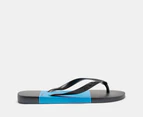 Havaianas Men's Top Block Thongs - Blue/Black