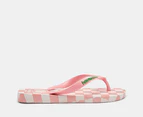 Havaianas Women's Top x Em on Holiday Thongs - Pink/White Check