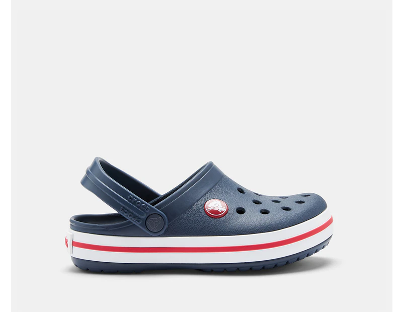 Crocs Toddler Crocband Clogs - Navy/Red