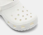 Crocs Toddler Classic Clogs - White