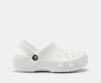 Crocs Kids' Classic Clogs - White