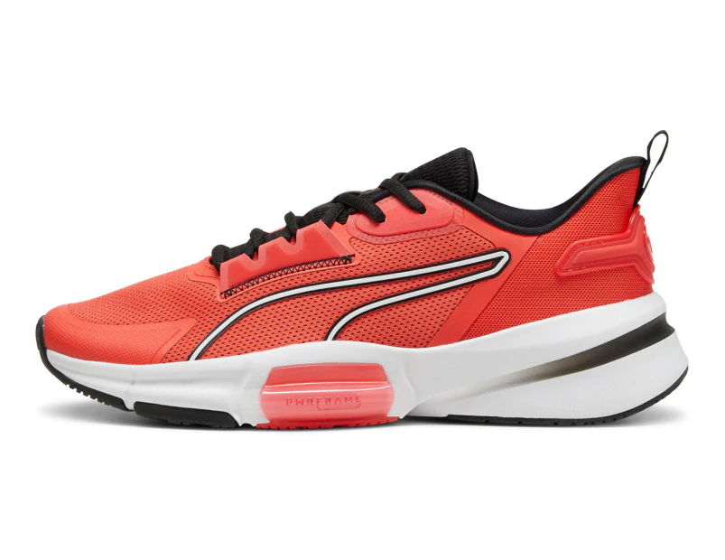 Puma Men's PWRFRAME TR 3 Training Shoes - Active Red/Black