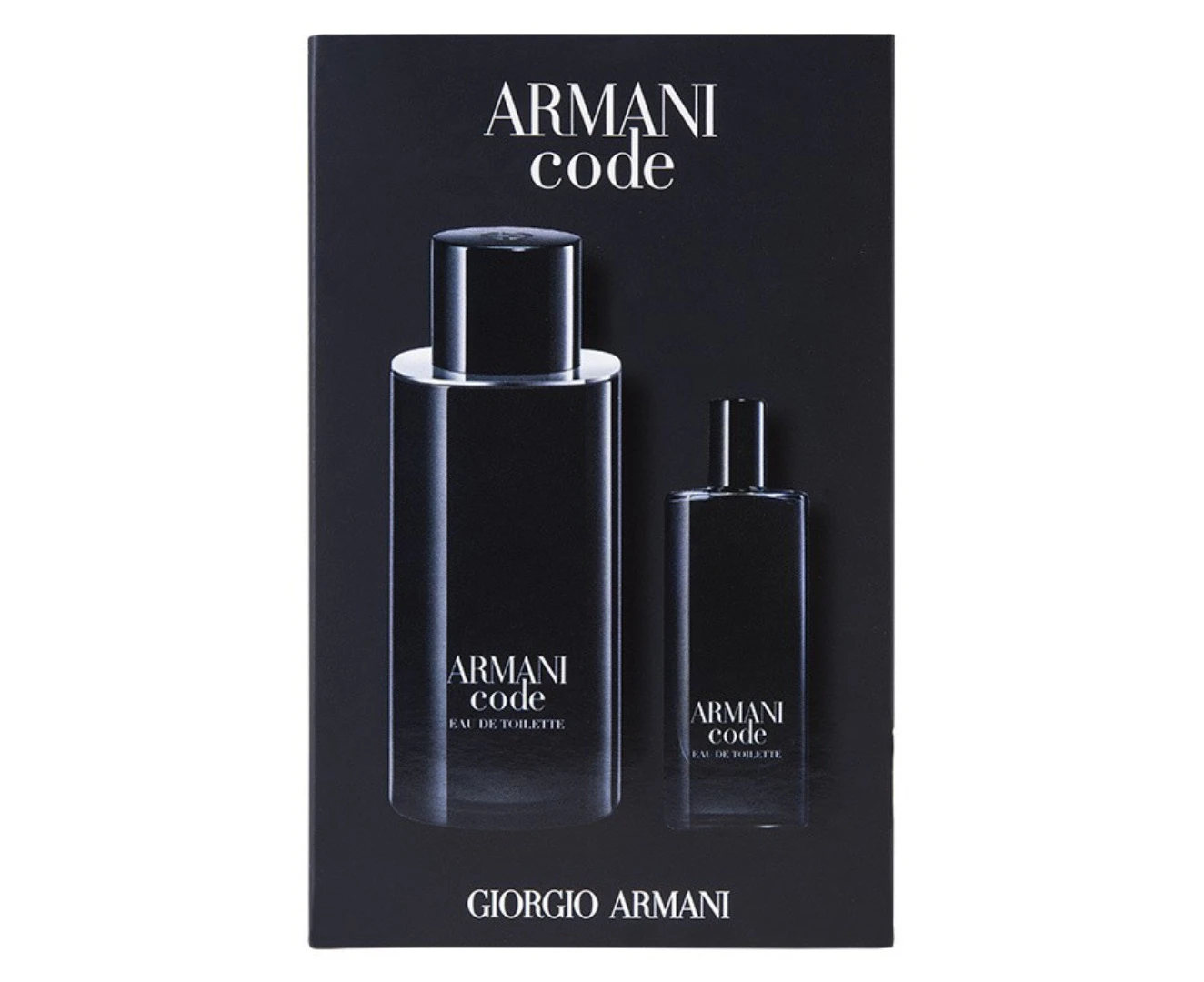 Armani Code by Armani 2 Piece Set For Men