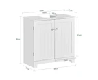 Bathroom Under Sink Cabinet,Suitable for Pedestal Sinks