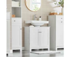 Bathroom Under Sink Cabinet,Suitable for Pedestal Sinks