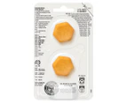 Harpic Hygienic & Fresh Sticker Adhesive Toilet Block Citrus 2pk