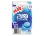 Harpic Hygienic & Fresh Sticker Adhesive Toilet Block Marine 2pk