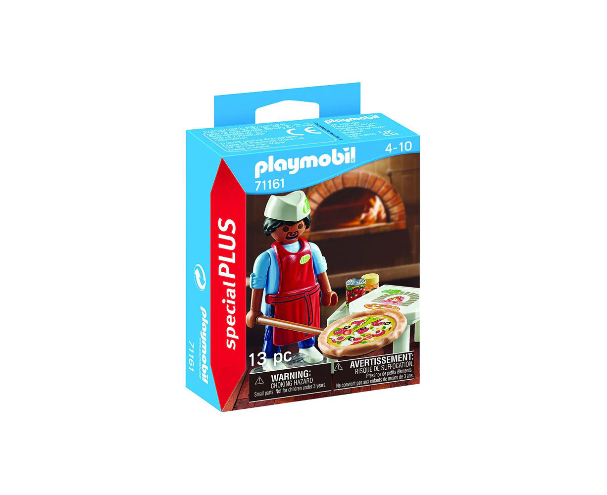 Playmobil Pizza Baker Kids/Childrens Interactive Action Figure Toy Playset 4+