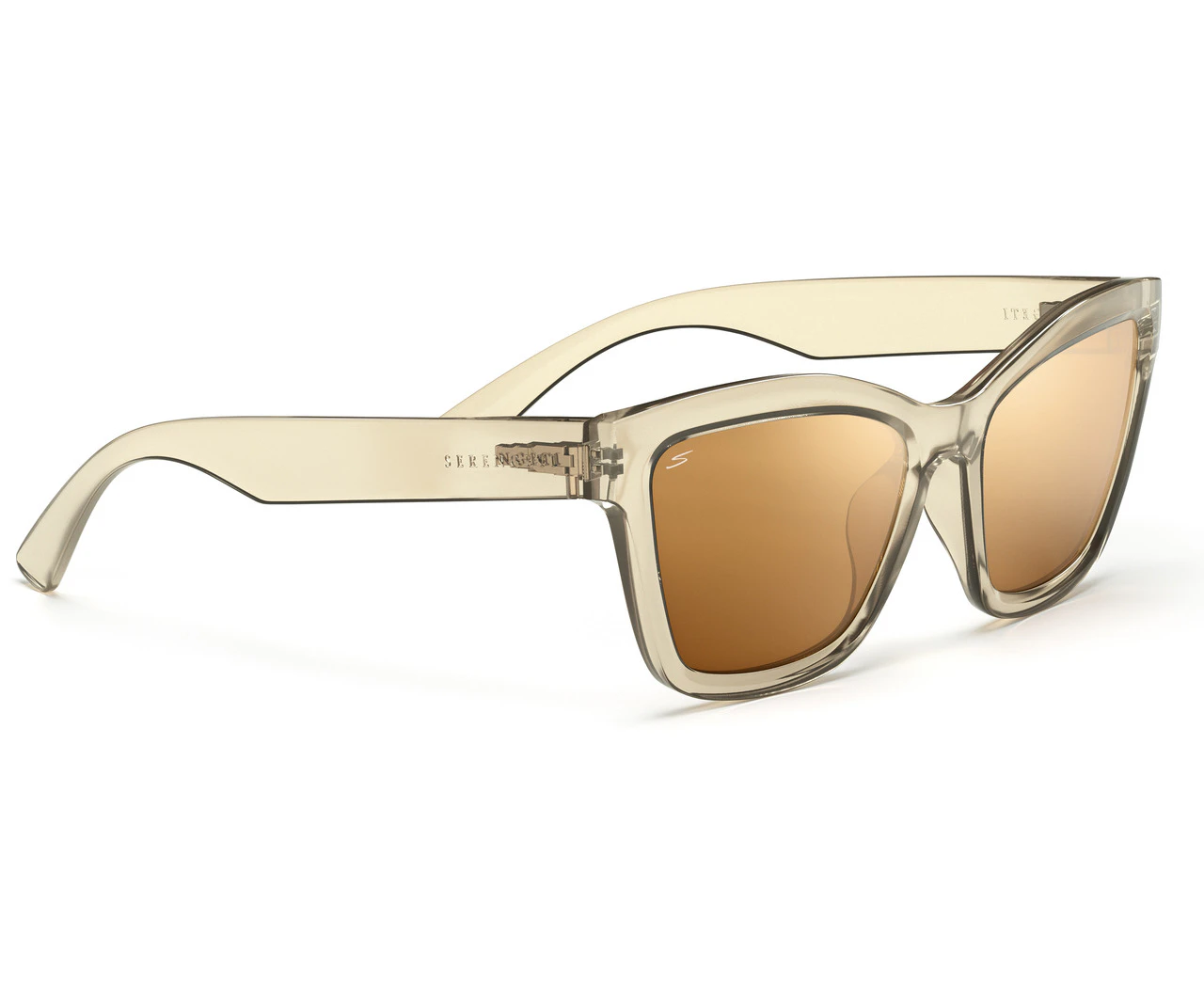 Serengeti Rolla SS537003 Crystal Champagne / Drivers Gold Polarised Photochromic Lenses