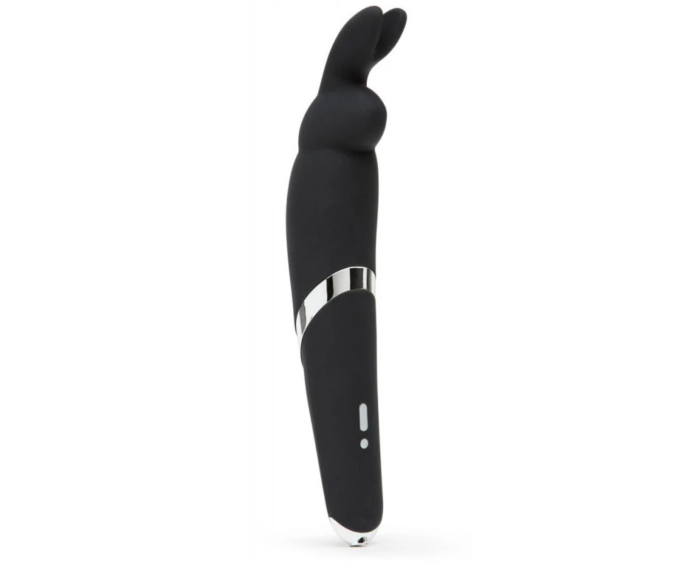 Happy Rabbit - Rechargeable Wand Vibrator (Black)