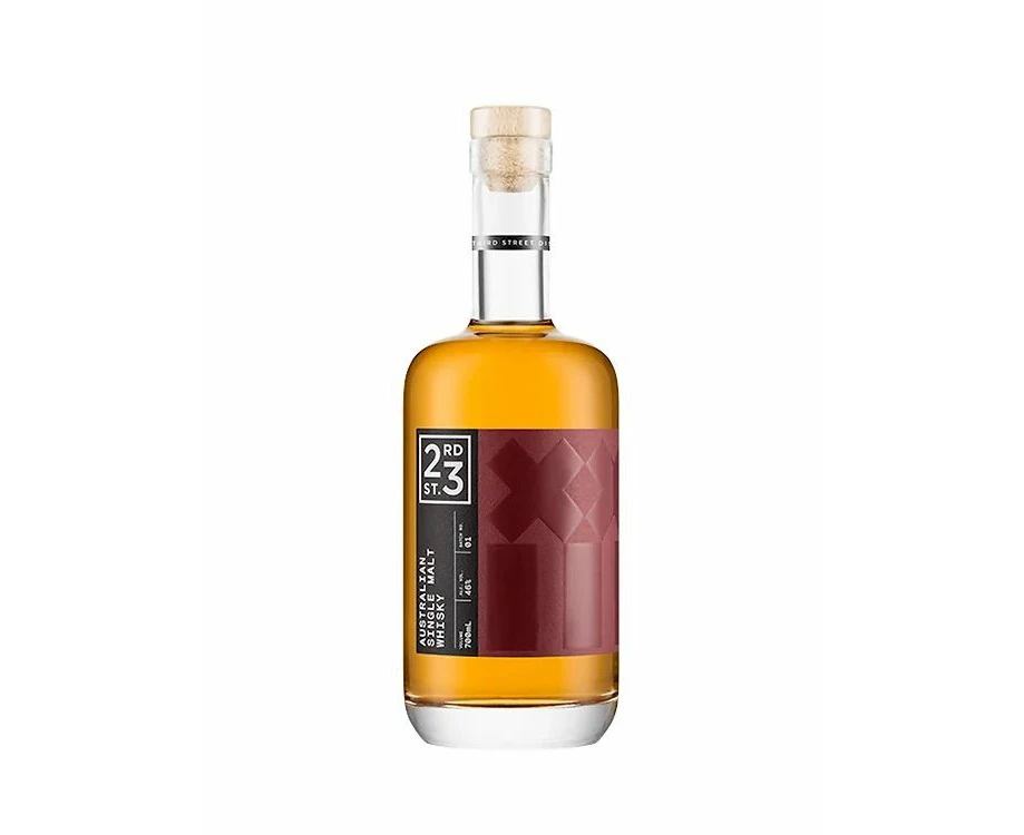 23Rd St Distillery Batch 1 Single Malt Whisky 700ml