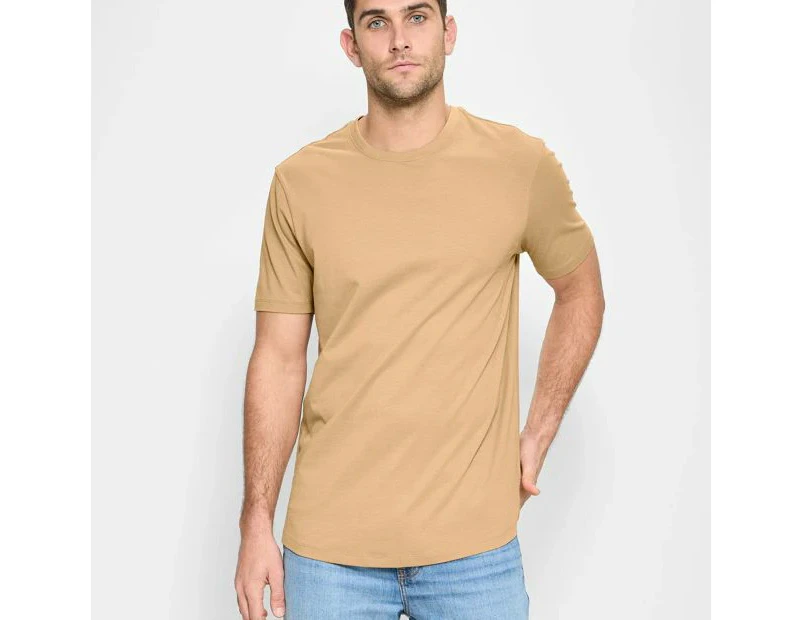 Target Australian Cotton Curved Hem T-Shirt