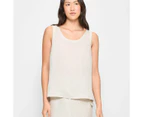 Target European Linen Tank Top