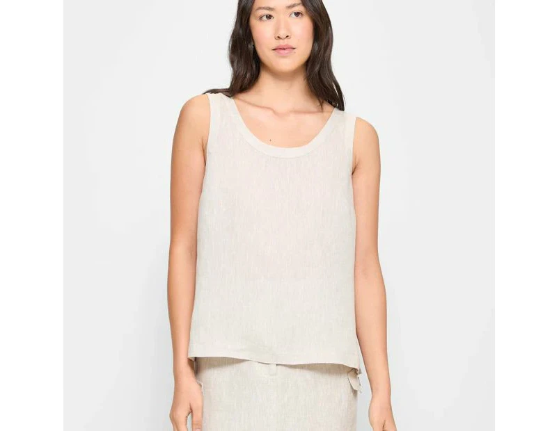 Target European Linen Tank Top