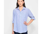 Target European Linen Long Sleeve Shirt