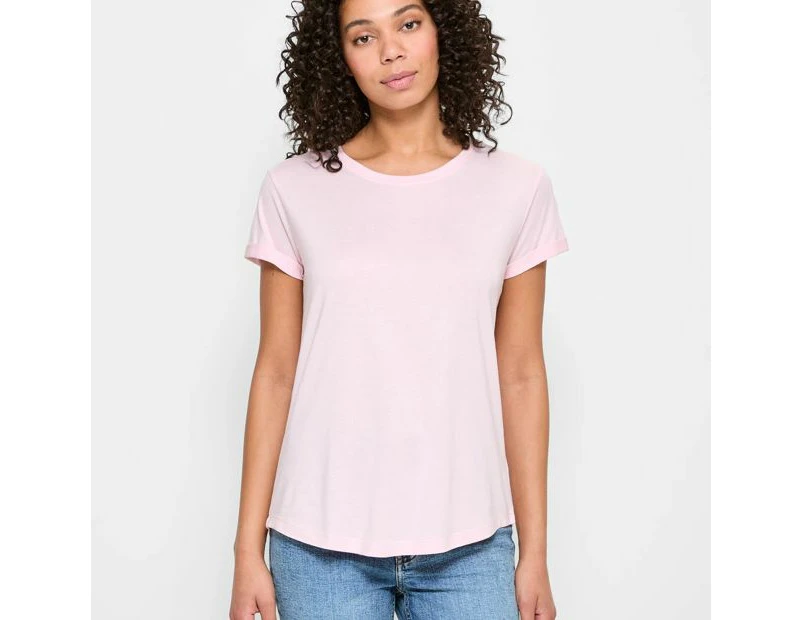 Target Cotton/Modal Relaxed Crew T-Shirt