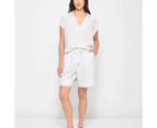 Target European Linen Long Shorts