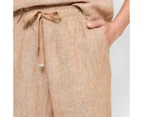 Target European Linen Long Shorts