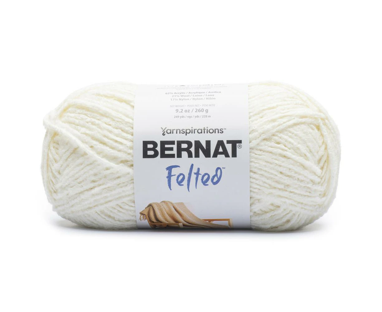 Bernat Felted Yarn - Ecru*