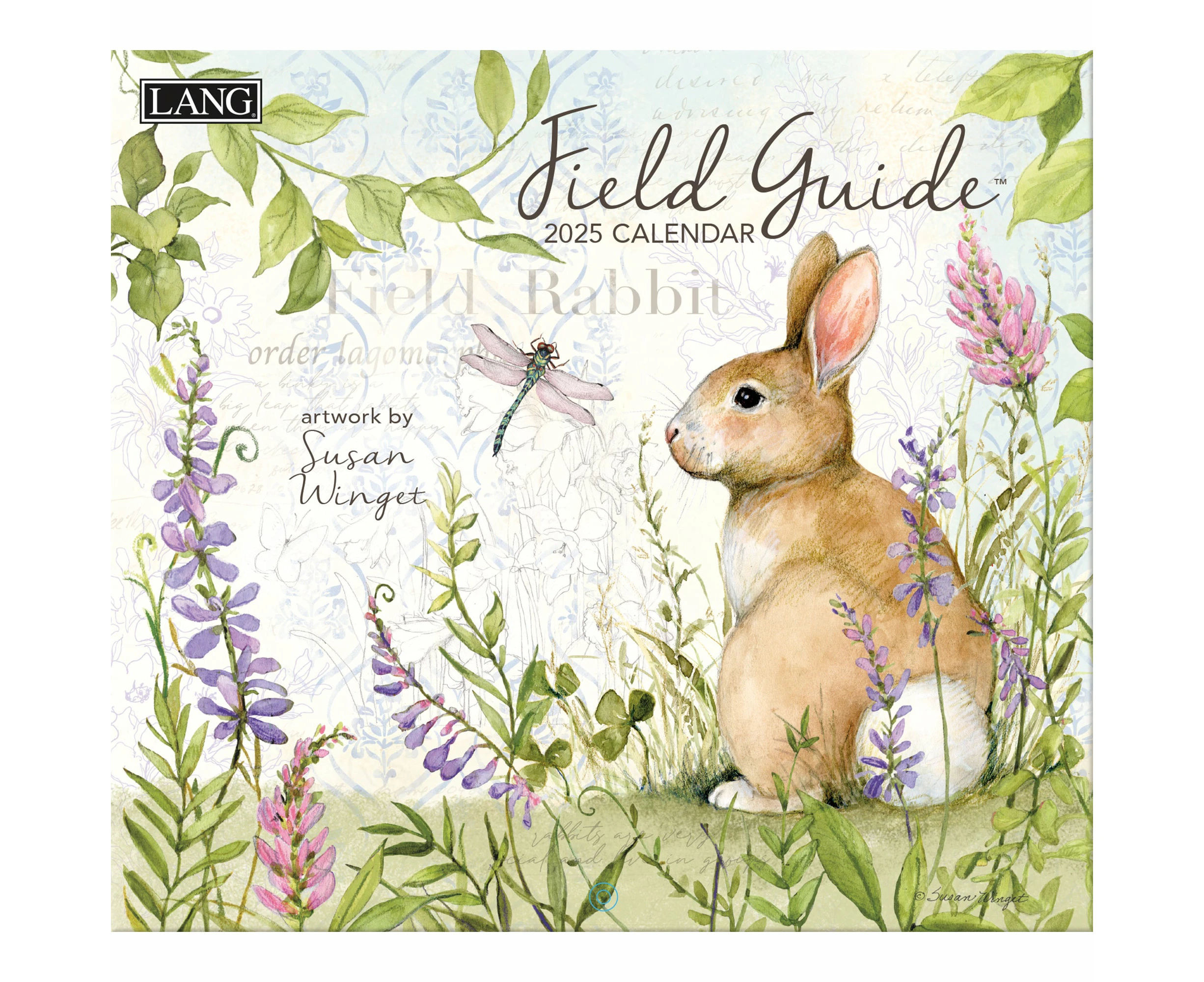 2025 LANG Field Guide By Susan Winget - Deluxe Wall Calendar