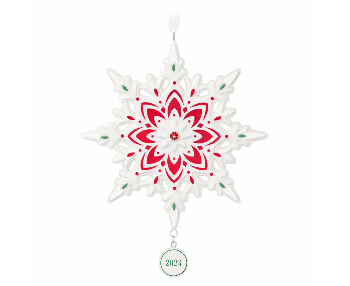 2024 Hallmark Keepsake Ornament - Snowflake Porcelain